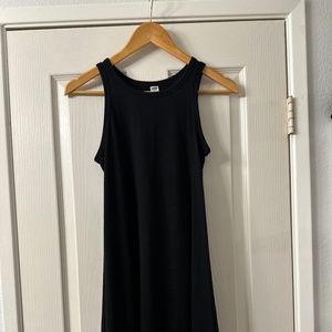 Black A-line Dress